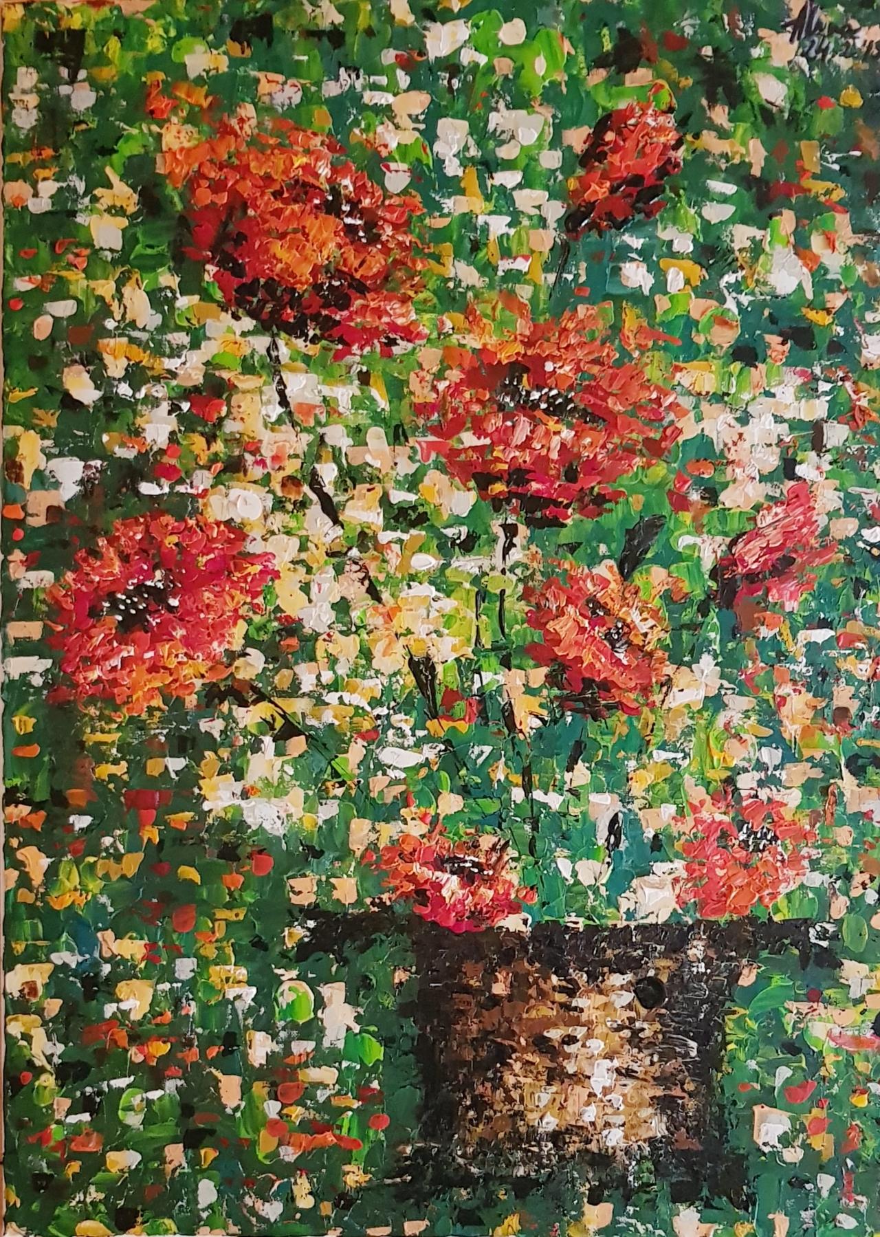 ArteDiAlina.com painting: Spring (from the wizard's hat)
